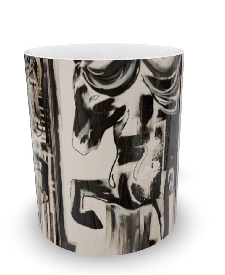 Tasse Kunstdruck Islandpferd – Bild 3