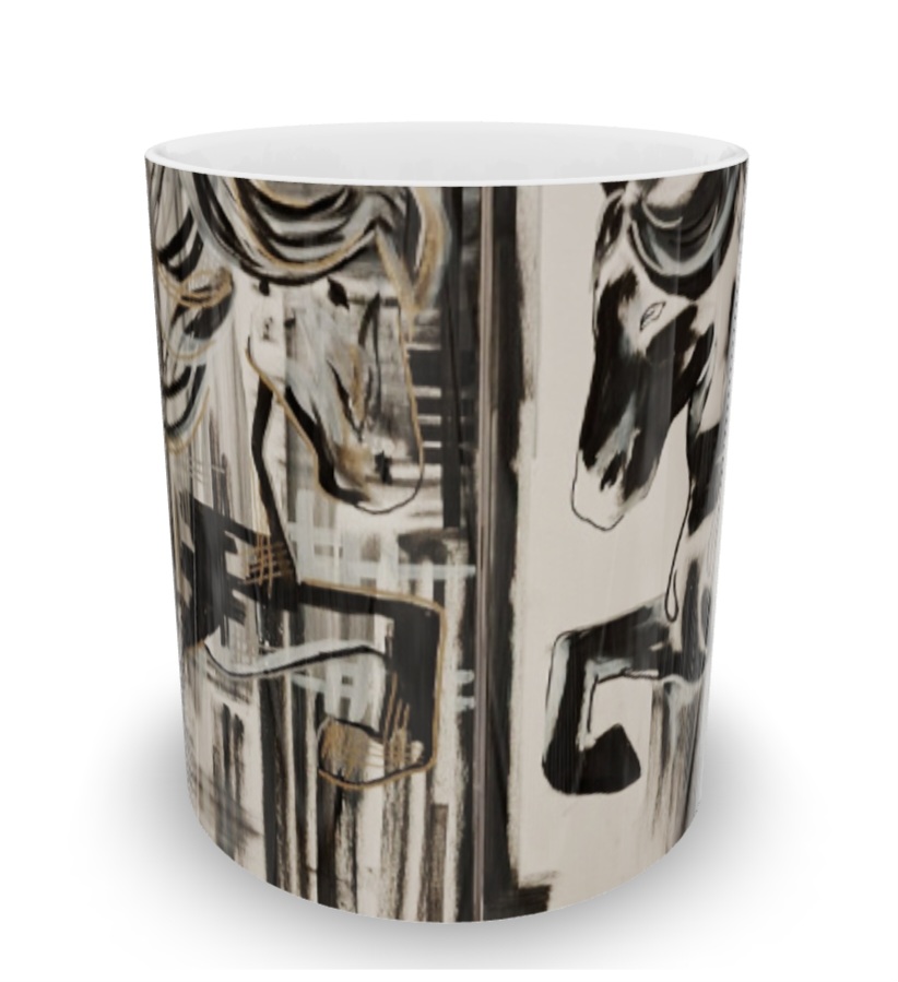 Tasse Kunstdruck Islandpferd