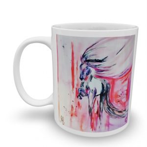 Tasse Kunstdruck Islandpferd