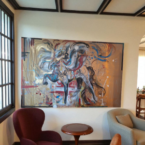 Original Wandbild Isländer Grossformat WM25