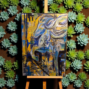 Original Wandbild Islandpferd