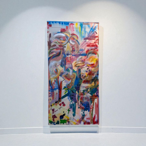 Original Wandbild Isländer