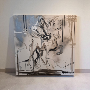 Original Wandbild Isländer