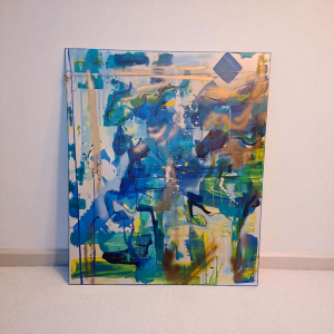 Original Wandbild Isländer