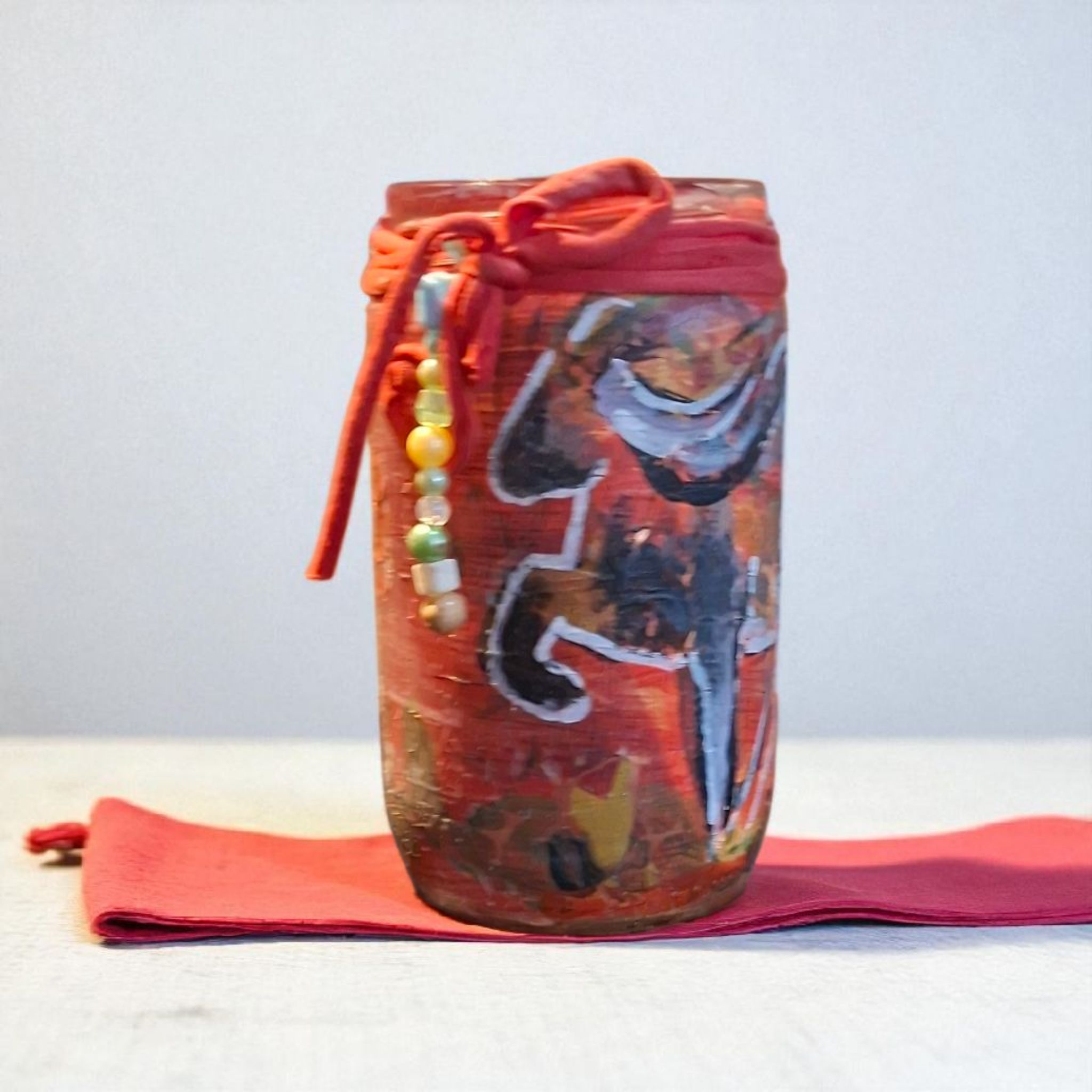 Teelicht handbemalt - TEST – Bild 2