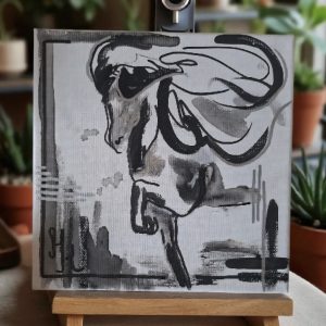 Original Wandbild Kleinformat