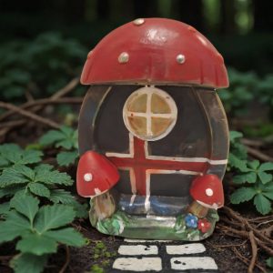 Weihnachtswichtel inklusive Häuschen