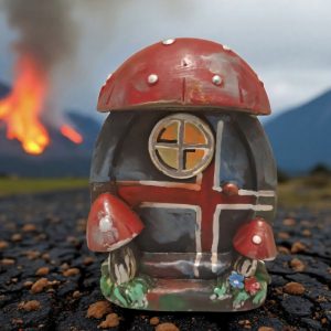 Weihnachtswichtel inklusive Häuschen