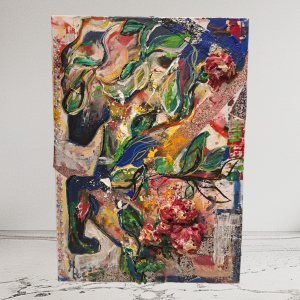 Isländer auf Leinwand