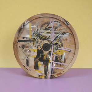 Wanduhr großformatig