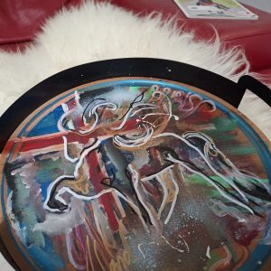 Esstablett mit Isländer rund