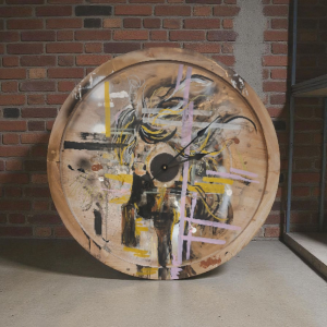 Wanduhr großformatig