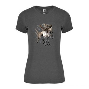 T-Shirt in Melee-Optik