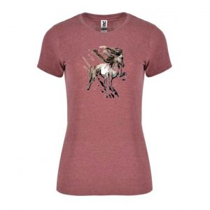 T-Shirt in Melee-Optik